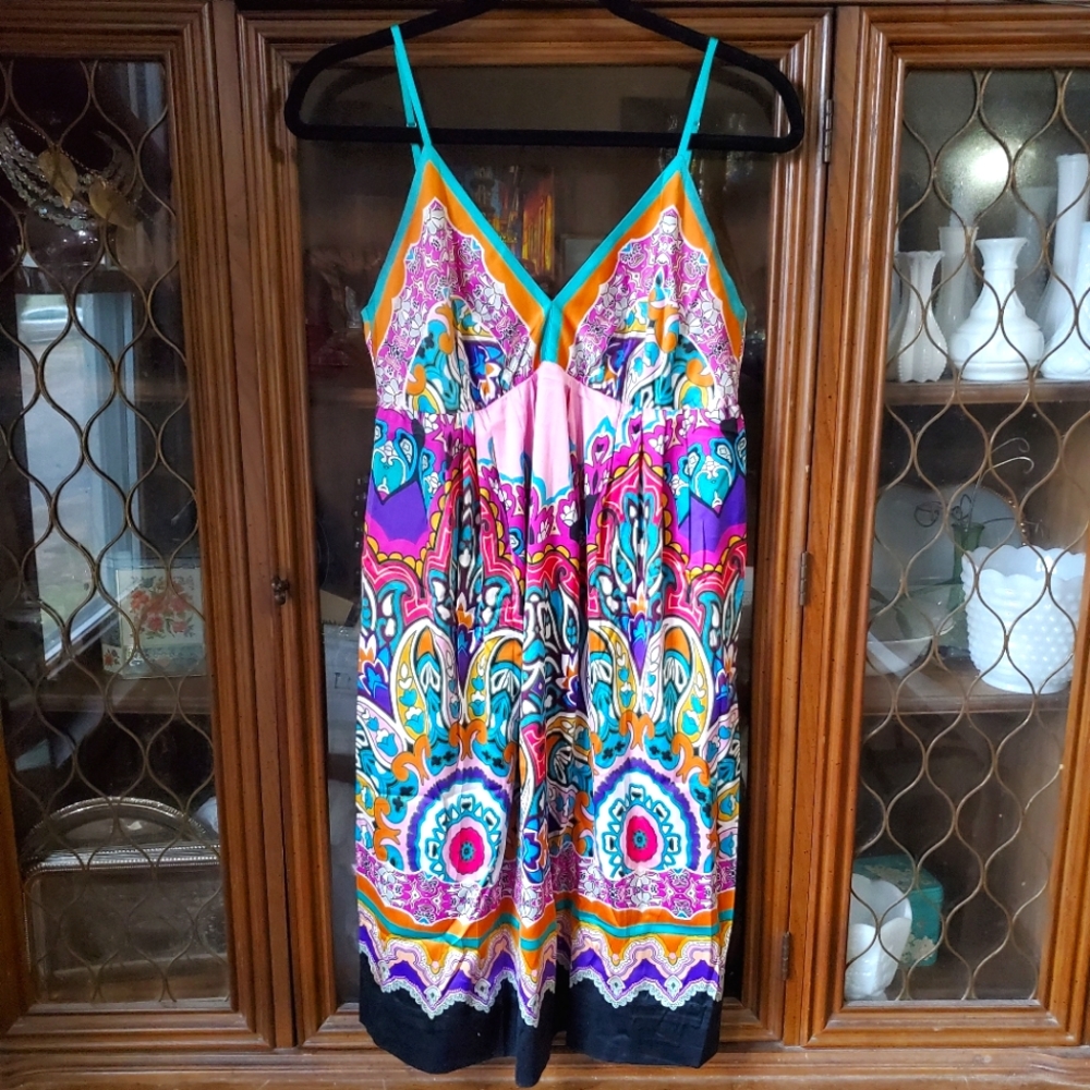 Mix It Multicolored Sleeveless Dress